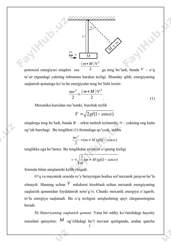 inα+fishq; f=mg(sinα+µcosα) · qiya tekislik bo’ylab jismni a tezlanish bilan ko’taruvchi f kuchni toppish: f=mgsinα+fishq+ma; f=mg(sinα+µcosα)+ma · qiya tekislikning foydali ish koeffitsiyenti (fik): ; ; ; ft-fp-fishq=ma ; fp-ft-fishq=ma ; fp=ft+fishq berilgan: topish kerak: formulasi: l=200sm=2m l-uzunlik; a=tezlanishni(m/s2); h=30sm=0.3m h-balandlik; fishq=0; g=10 m/s2; a=tezlanishni(m/s2); sinα=h/l; fishq=mg sinα-ma; mg sinα-ma=0; mg sinα=ma; g sinα=a; a= matematik modeli a= maple da ishlanishi > h:=0.3; > l:=2; > g:=10; > a:=(g*h)/l; > # a=1.5 m/s^2ga teng yuqoridagi masalani yuqori darajali dasturlash tili c++ tilida quyidagicha dasturini tuzamiz: dastur ishlashi natijasida quyidagi natijani olamiz: 2-masala: h balandlikdan gorizontal otilgan jism harakatini modellashtiring. bu jarayonda havoning qarshilik juchini va erkin tushish tezlanishining yerning geografik hududlariga bog’liqligini hisobga olmaslik mumki. · havoning qarshiligi hisobga olinmas darajada kichik bo’lganda, jism gorizantal yo’nalishda o’zgarmas v0 tezlik bilan tekis harakat qiladi. · gorizantal otilgan jism trayektoriyasi paraboladan iborat. gorizantal otilgan jism harakati egri chiziqli harakatdir. · gorizantal otilgan jism …
