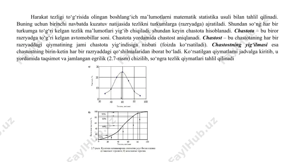 transport vositalarining oniy tezligini aniqlash va tahlil qilish - Page 4