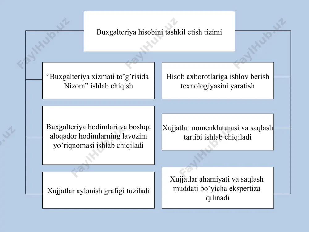 buxgalteriya hisobini tashkil etish va hisob siyosati - Page 5