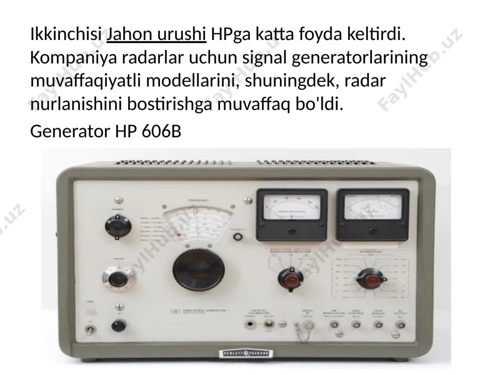 hp model 200a - Page 5