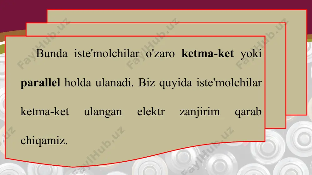iste'molchilarni ketma-ket ulash 8 - sinf - Page 3