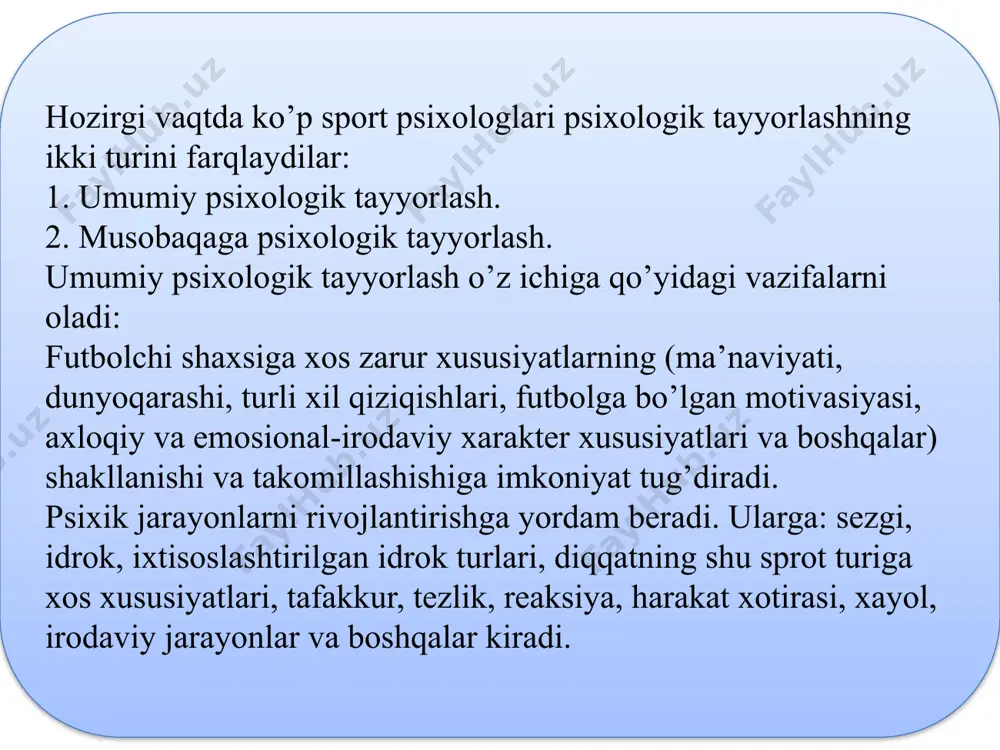 futbolchilarni psixologik tayyorlash - Page 4