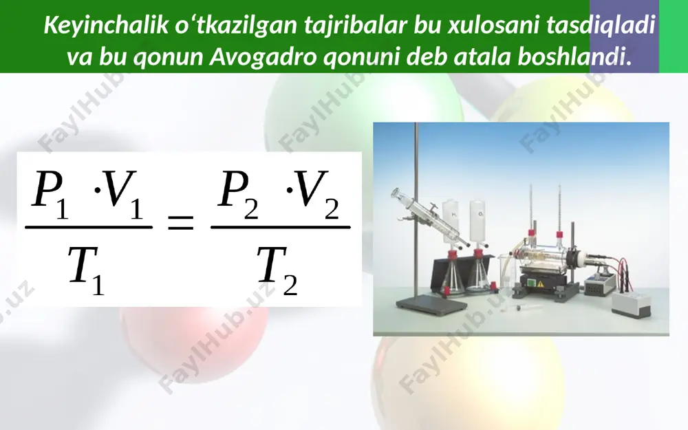 avogadro qonuni. molar hajm. 7 - sinf - Page 5