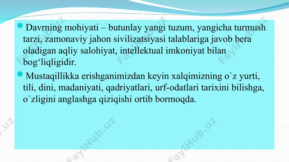 o‘zbekiston mustaqillikka erishish ostonasida - Page 5
