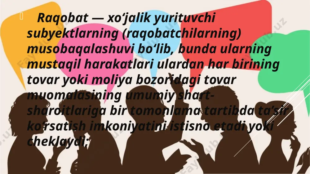 raqobat va uning huquqiy asoslari - Page 3
