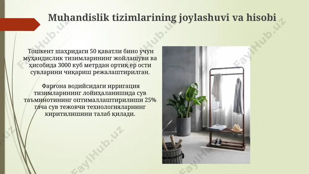 qurilishni bosh tarhini yer ostki va yer ustki davrlari uchun hisoblash - Page 3
