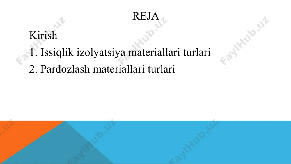 izlik chegarasi ancha yuqori, ammo issiqlik qarshiligi pastroq. deformatsiya qiluvchi ta'sirlarga qarshilik; chidamlilik; yuqori darajadagi kuch; past namlik assimilyatsiya darajasi; yuqori haroratga qarshilik. bazalt plitalari, qoida tariqasida, jabhalar, poydevorlar va tomlarni himoya qilish uchun ishlatiladi. 3.ko'pik shishasi. ushbu izolyatsiya yuqori haroratlarda gazlangan shisha kukuni yordamida amalga oshiriladi. natijada g'ovakliligi 95% gacha bo'lgan material. suv va sovuqqa chidamliligi; o'rnatish paytida ishlov berish qulayligi; yuqori kuch; yong'inga qarshilik; uzoq xizmat muddati; biologik qarshilik; kimyoviy betaraflik. albatta, kamchiliklar ham bor - yuqori narx va havo o'tkazuvchanligi, shuning uchun ushbu material asosan sanoat binolarni issiqlik izolatsiyasi uchun ishlatiladi. 4. tsellyuloza juni nozik taneli tuzilishga ega va bir necha tarkibiy qismlardan iborat: yog'och tolasi - 80%, o'tga chidamli - 12%, natriy tetraborat - 7%. ushbu mahsulot quruq yoki ho'l bo'lishi mumkin. ekovata quyidagi afzalliklarga ega: past narx; ishlab chiqarish xavfsizligi; issiqlik izolyatsiyasi xususiyatlarini yo'qotmasdan namlik almashinuvi. biroq, bunday material yaxshi yonadi, siqilish natijasida osonlikcha shikastlanadi …