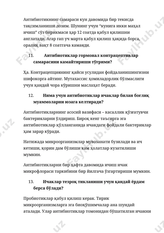 antibiotiklar haqida: muhim savollarga 22 ta javob - Page 5