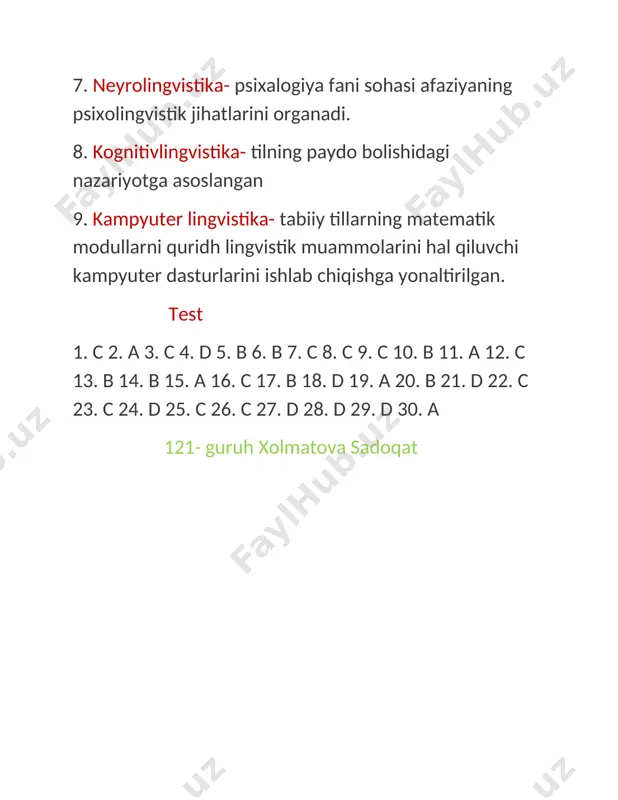 psixolingvistika - Page 2
