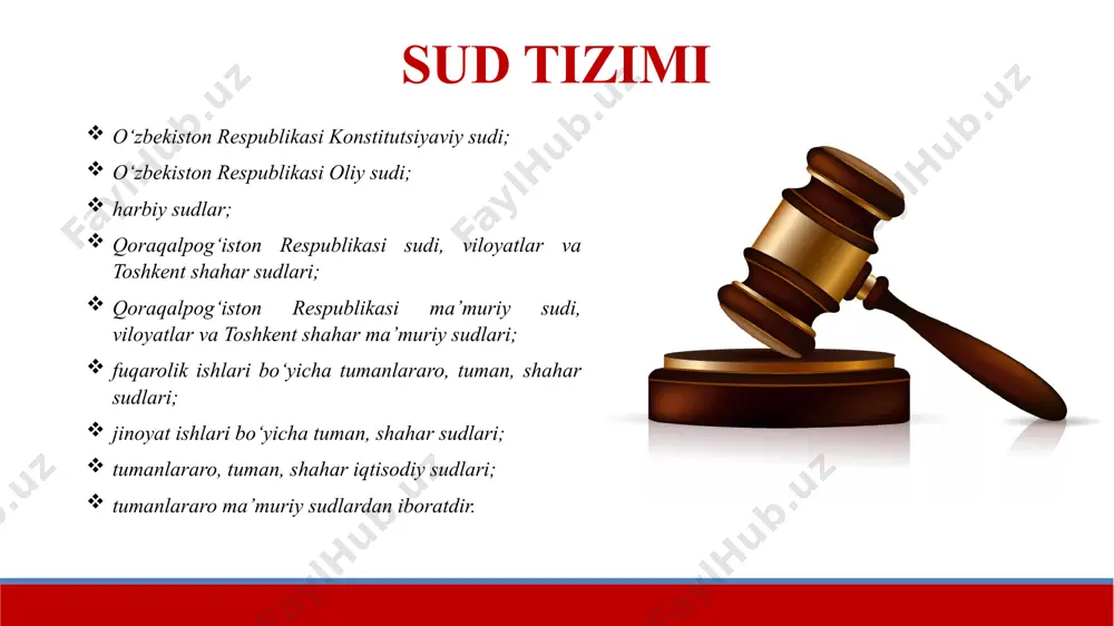 o‘zbekiston respublikasining sud hokimiyati - Page 4