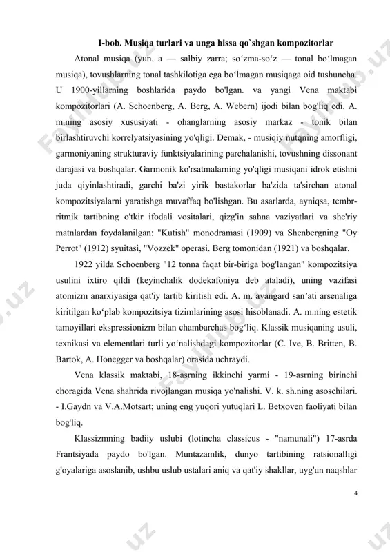 ruvchanligi, nomuvofiqligi bilan koʻp jihatdan barokkoga qarshi boʻlib, oʻz tamoyillarini sanʼatning turli turlarida, jumladan musiqada taʼkidlagan.18-asr operasida. klassizm musiqiy va dramatik san'atning ushbu turining yangi talqinini yaratgan kristof villibald glyukning asarlari bilan ifodalanadi. musiqiy klassitsizm rivojlanishining eng yuqori cho'qqisi asosan venada ishlagan va 18-asrning ikkinchi yarmi - 19-asr boshlari musiqa madaniyatida vena klassik miqyosini shakllantirgan jozef gaydn, volfgang amadeus motsart va lyudvig van betxovenlarning ijodi edi. musiqadagi klassitsizm ko'p jihatdan adabiyot, teatr yoki rasmdagi klassitsizmga o'xshamaydi. musiqada qadimiy an'analarga tayanib bo'lmaydi - ular deyarli noma'lum. bundan tashqari, musiqiy kompozitsiyalarning mazmuni ko'pincha inson tuyg'ulari dunyosi bilan bog'liq bo'lib, ular ongni qat'iy nazorat qilishga qodir emas. biroq, vena maktabining bastakorlari asar qurish uchun juda uyg'un va mantiqiy qoidalar tizimini yaratdilar. bunday tizim tufayli eng murakkab tuyg'ular aniq va mukammal shaklda kiyingan. azob va quvonch bastakor uchun tajriba emas, balki mulohaza mavzusiga aylandi. va agar san'atning boshqa turlarida klassitsizm qonunlari 19-asrning boshlarida bo'lsa. …