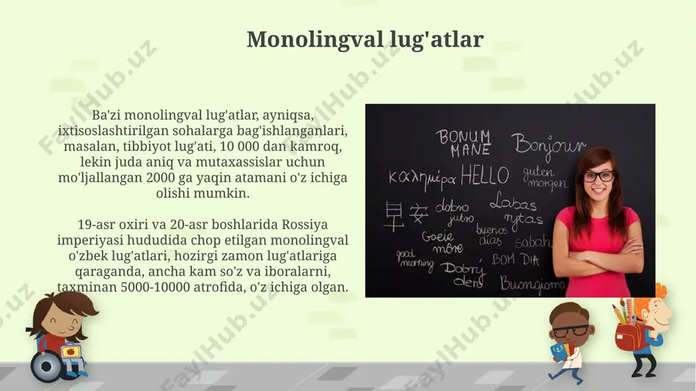 lug'atlar (bir tilli, ikki tilli va ko‘p tilli) - Page 5
