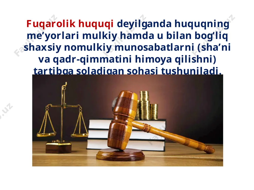 o‘zbekiston respublikasida fuqarolik huquqi - Page 5