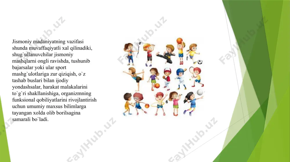 jismoniy tarbiya boshqa yoʻnalishlari bilan bogʻliqligi - Page 4