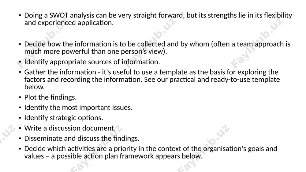 swot analysis - Page 3