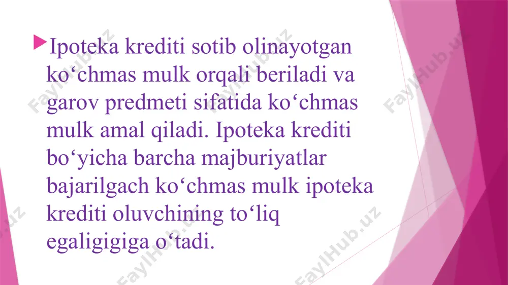ipoteka qimmatli qog‘ozlar bozori amal qilish mexanizmi - Page 5