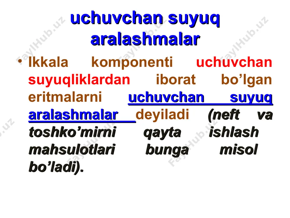 uchuvchan suyuq aralashmalarning termodinamikasi - Page 5