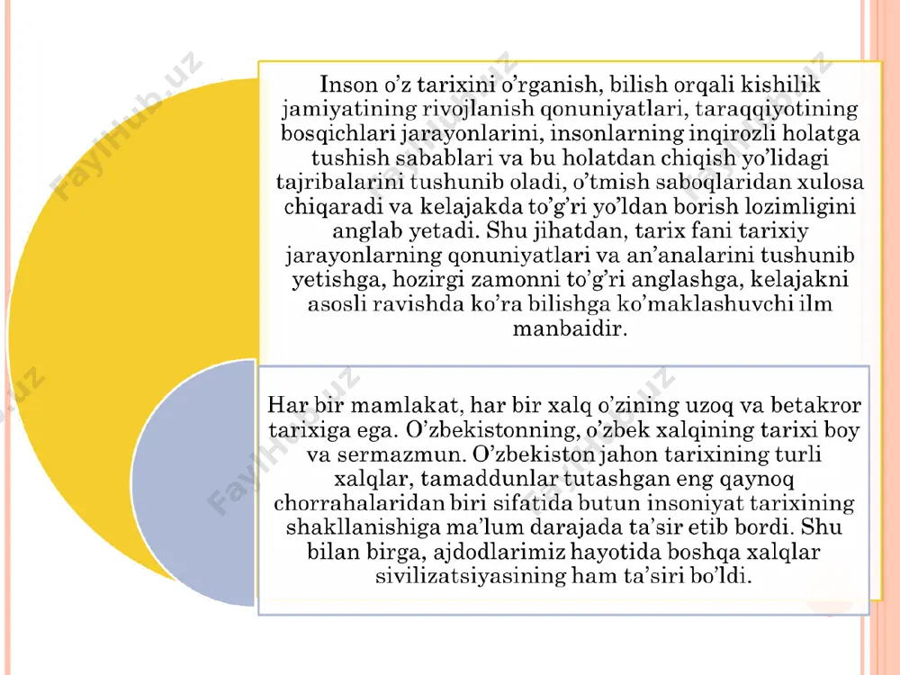o‘zbekiston oliy o‘quv muassasalarida tarix ta’limi sohasidagi davlat siyosati - Page 4