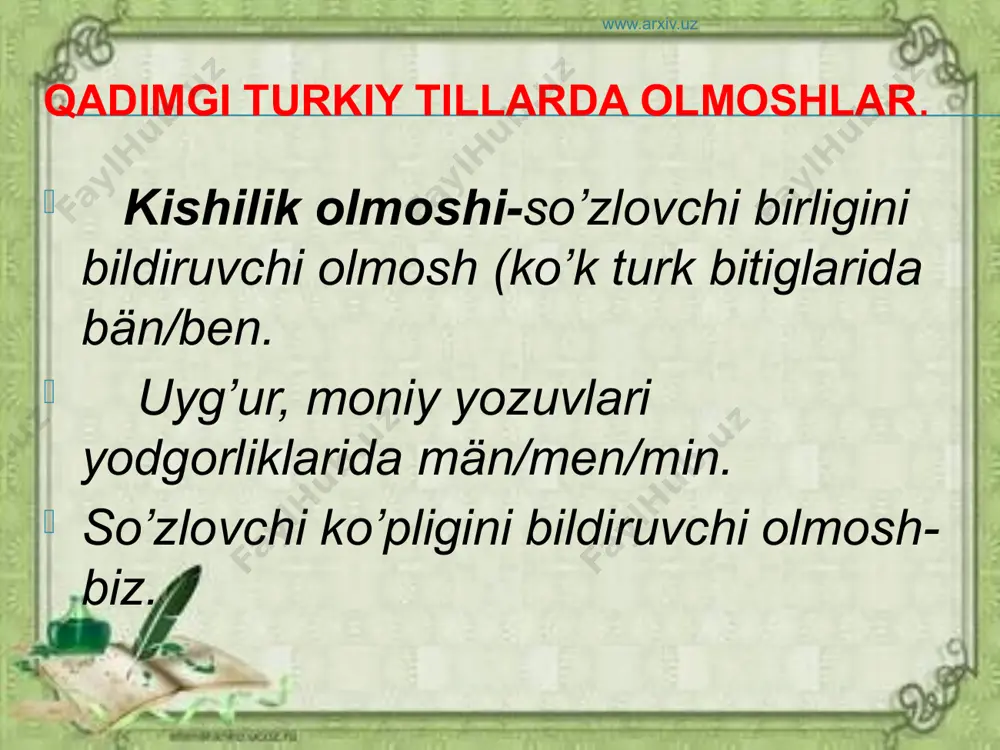 belgilash olmoshlari - Page 3